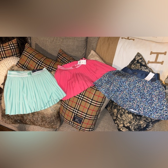 NWT Abercrombie Kids A&F ypb your personal best girls pleated skort size 11/12 - Picture 2 of 15